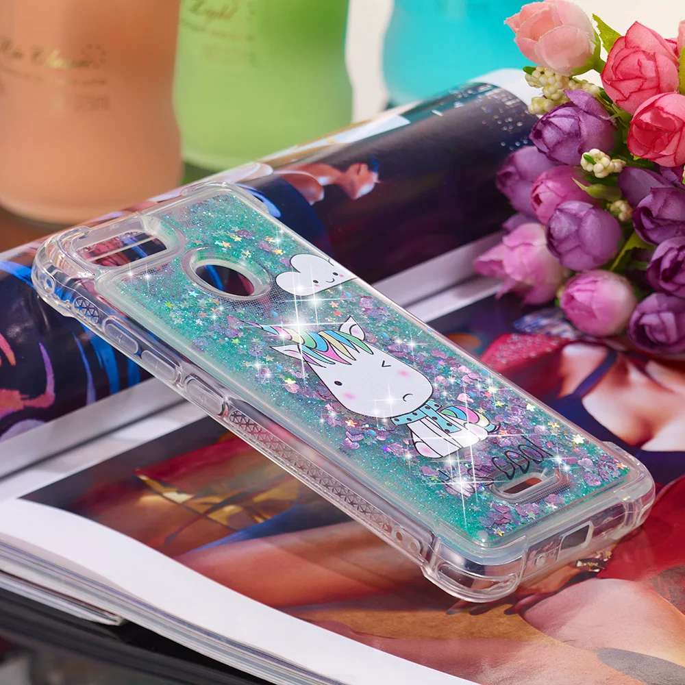 Xiaomi Redmi 6A случае Xiomi Redmi 6 принципиально Redmi6A динамичный, жидкий песок Накладка для Xiaomi Redmi A6 xaomi Redmi 6A силиконовый чехол