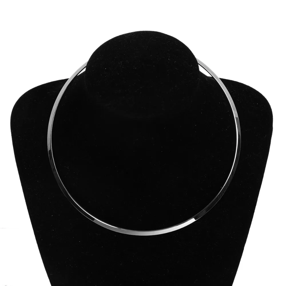 Ожерелье DoreenBeads 304 из проволоки нержавеющей стали длина 45 5 см (17 7/8 дюйма) 1 шт.|torque