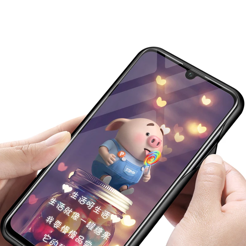 GKK шаблон для Huawei Honor 8X чехол заднее стекло + Мягкий ТПУ анти-вода и шок