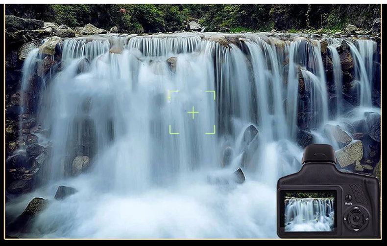 ELRVIKE видеокамера 1080P Photo-Gizli Handheld HD Espia Appareil 16x-Zoom Night-Vision