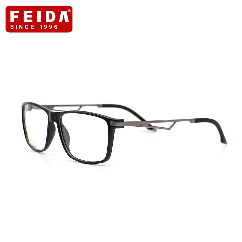 Оправа для очков FEIDA TR90 Мужская брендовые прозрачные винтажные аксессуары чтения