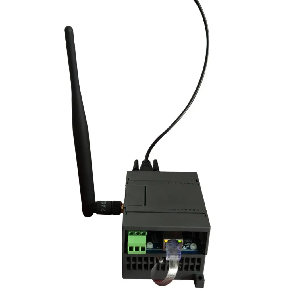 Универсальный модуль программирования Ethernet для PLC дистанционного управления P2P Замена проводной, беспроводной Wifi опционально - Цвет: ETH-PLC WIFI