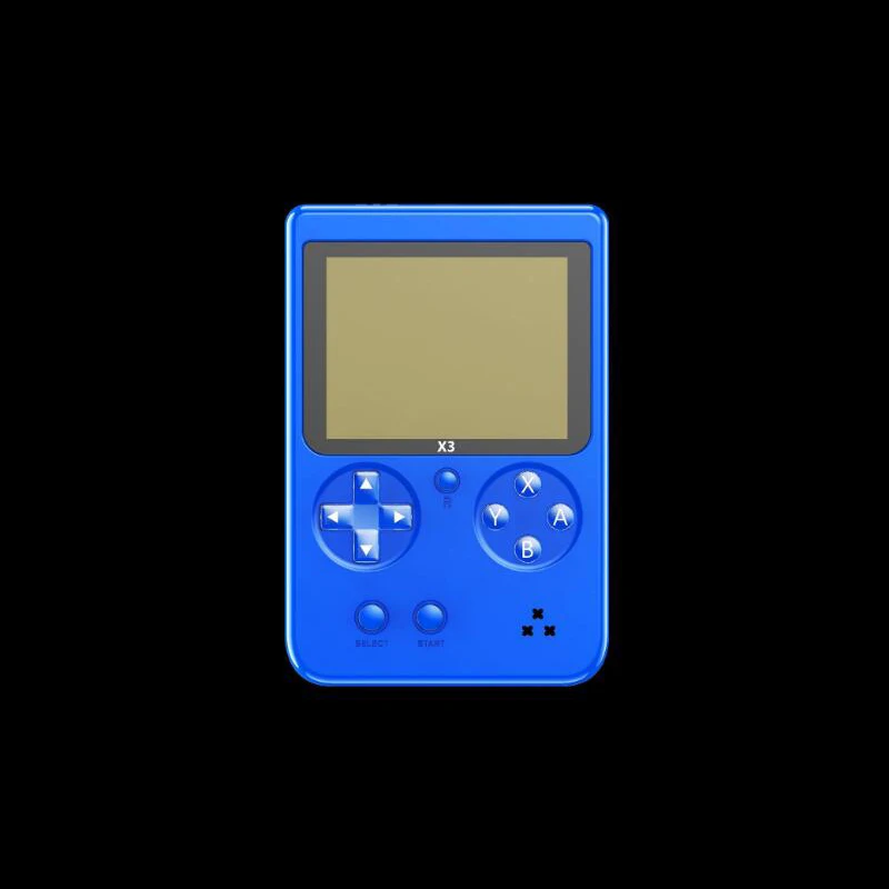 Портативная игровая консоль мини для FC Ностальгический детский игровой автомат тетрис ручной FC Ретро лучший подарок - Цвет: Синий