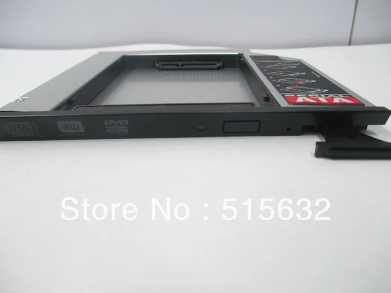 Новый полностью алюминиевый жесткий диск SSD HDD Caddy для Dell E6400 E6500 E6410 E6510 M2400 M4400