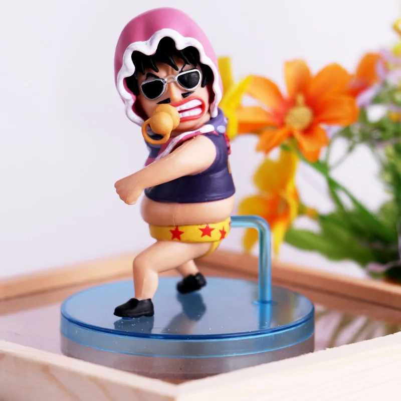 6 шт./aet аниме одна штука ПВХ Фигурка Обезьяна D Luffy Dressrosa Senor розовый Doflamingo Sanji Zoro