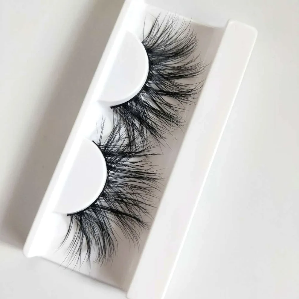 DEEP EYES 10 пар 10 boxesExtra длинные 25 мм норковые ресницы 3D норковые ресницы ручной работы