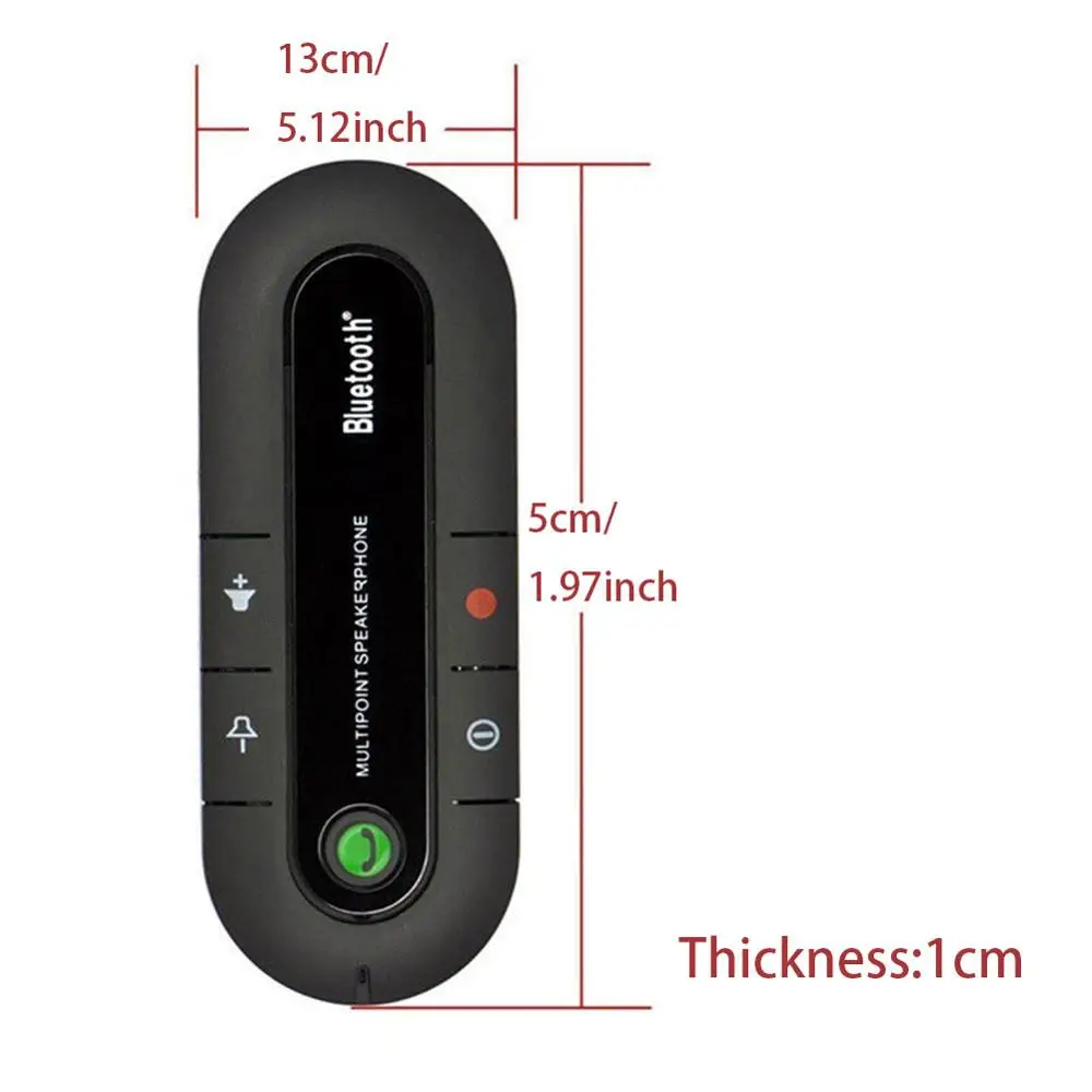 Автомобильный комплект беспроводной Bluetooth MP3 гарнитура динамик телефон