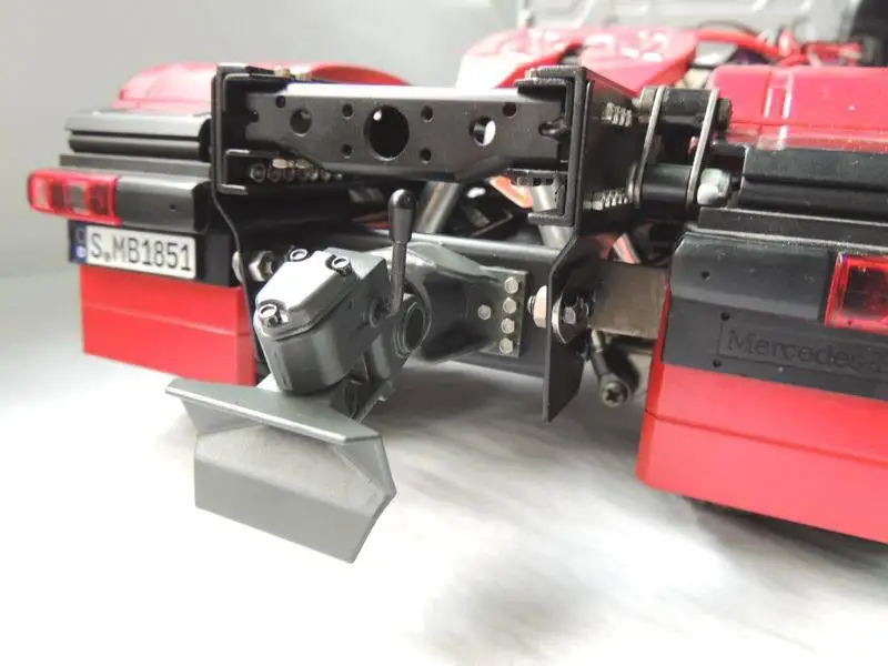 1/14 запчасти для грузовиков инженерный задний луч алюминиевая система крюка Tamiya