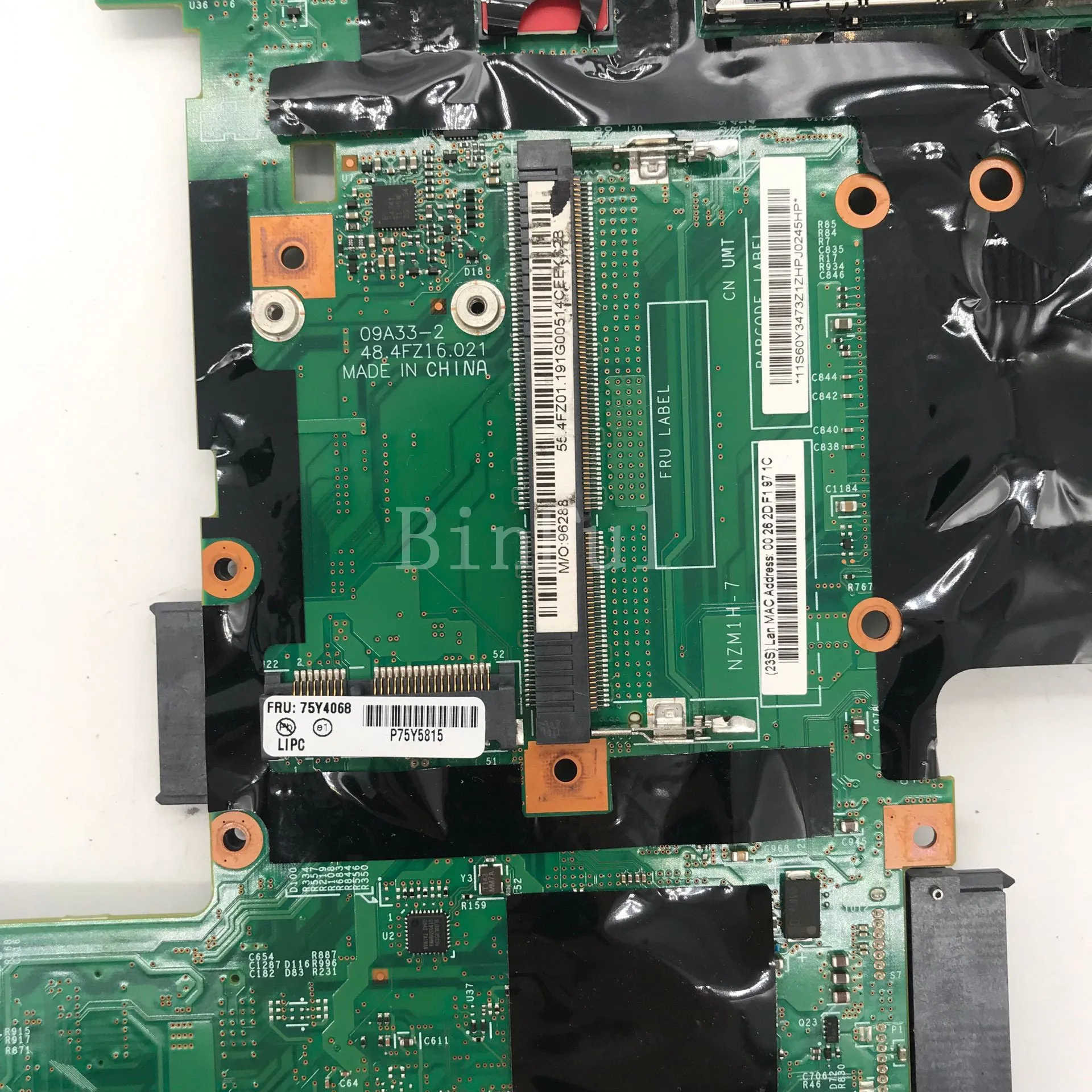 Высококачественная материнская плата для MBX-249 ноутбука S0204-1M 48.4MQ01.01M 100% полностью