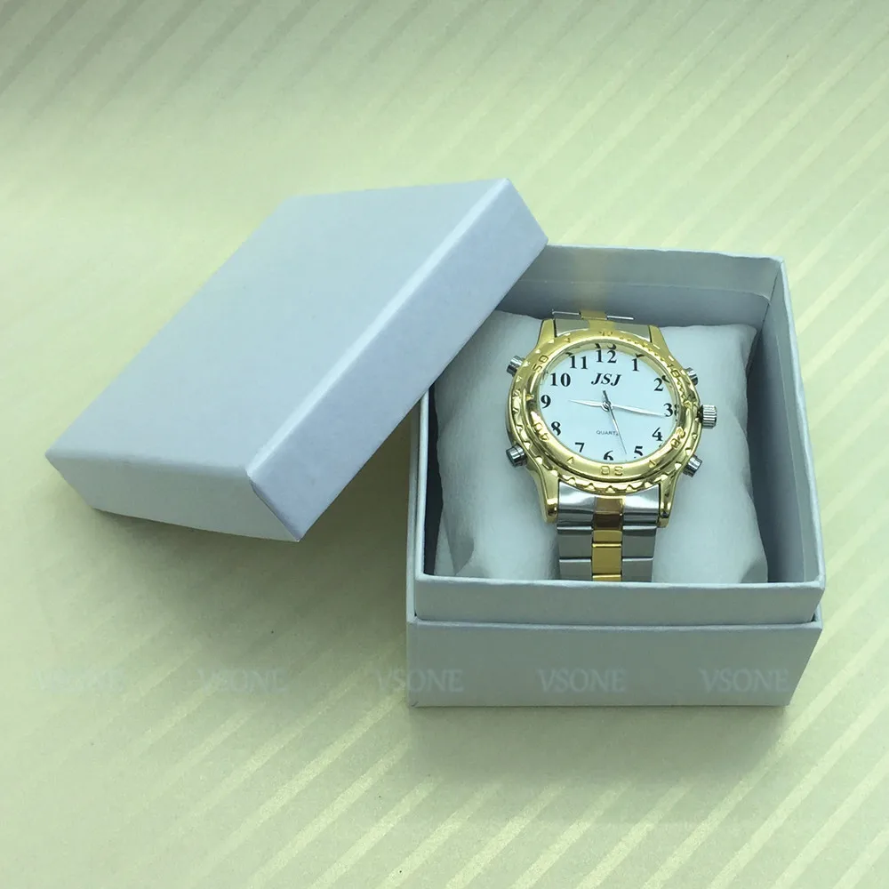 Новейшие английские говорящие часы для слепой и пожилых людей или с слабым