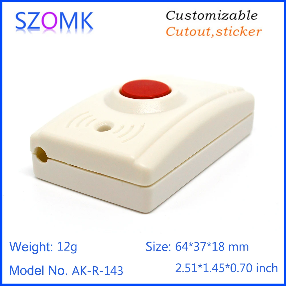 Пластиковый корпус для контроля доступа с сигнализацией szomk 1 шт. 64*37*18 мм