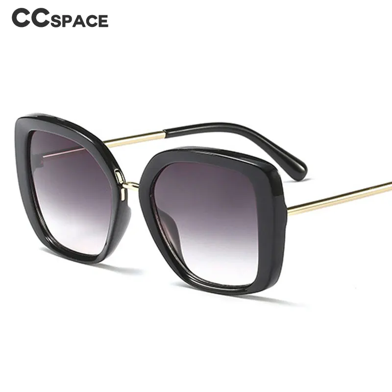 Квадратные Солнцезащитные очки для мужчин и женщин с большим кошачьим глазом