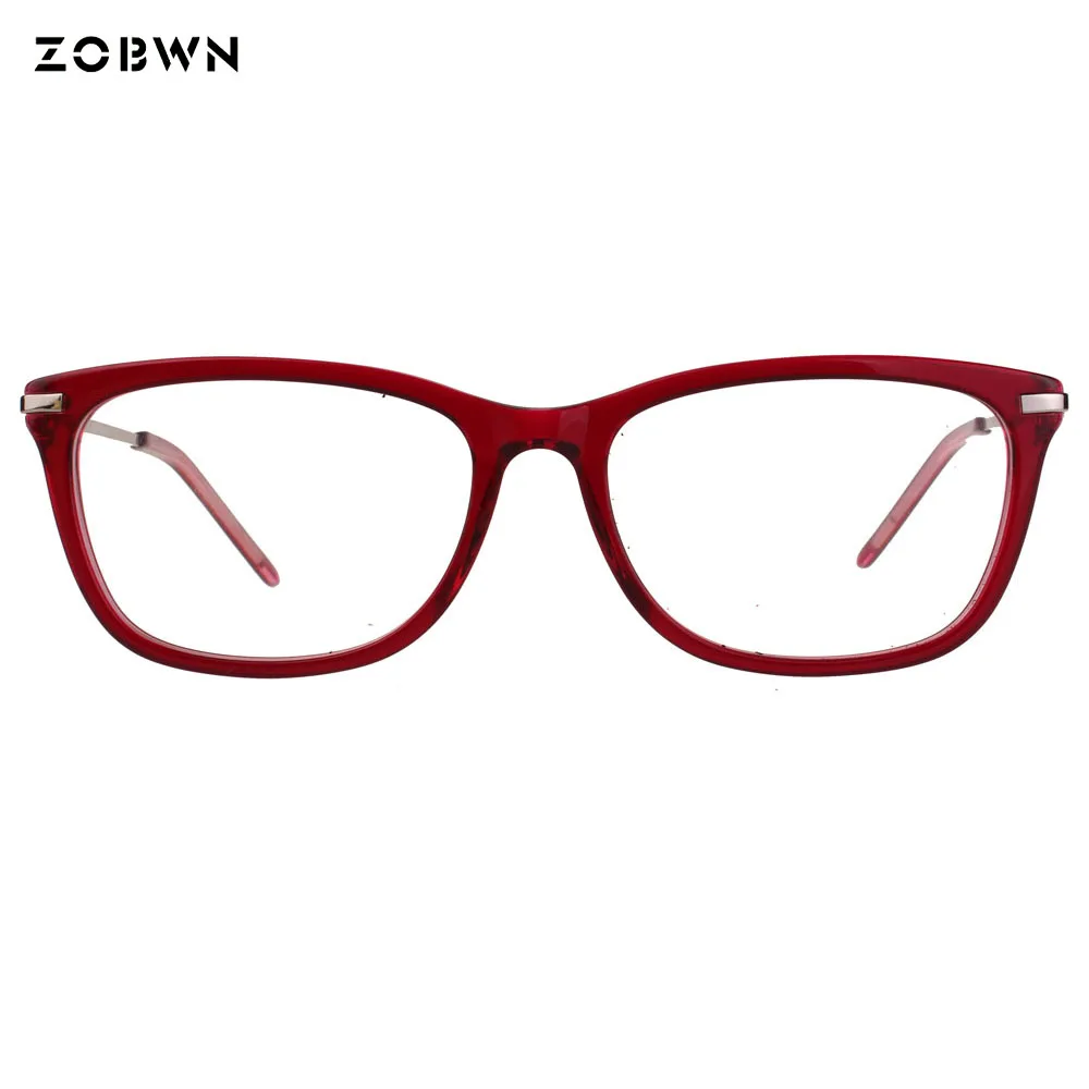 Женская оправа для очков ZOBWN оптическая компьютерных с прозрачными линзами 2019
