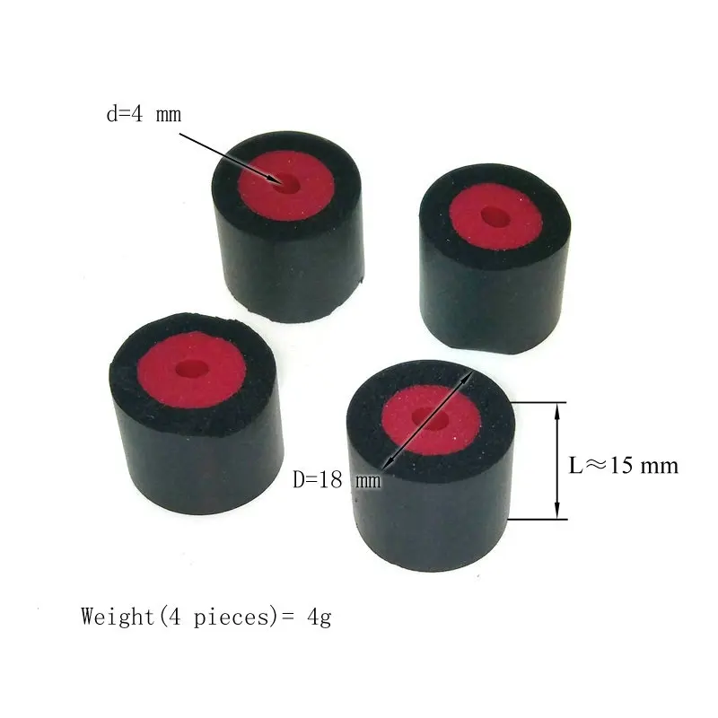 4 шт./компл. RC вертолет или горючего Шестерни амортизирующая резиновая втулка для