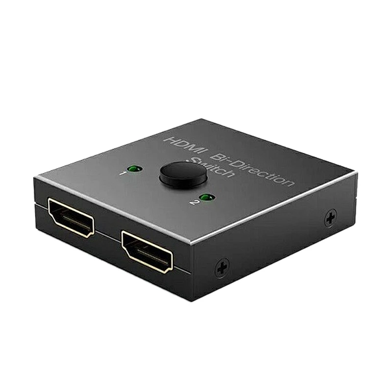 2 в 1 Hdmi двухпозиционный переключатель двунаправленный 0 10 Гбит/с трансмиссия