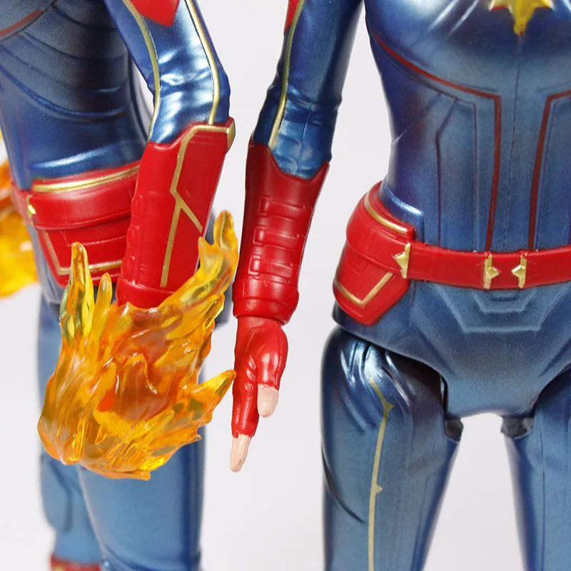 32-34 см Marvel Капитан Marvel игрушки легенды капитан Карол Дэнверс ПВХ фигурка Мстители конечная игра фигурки для коллекционеров