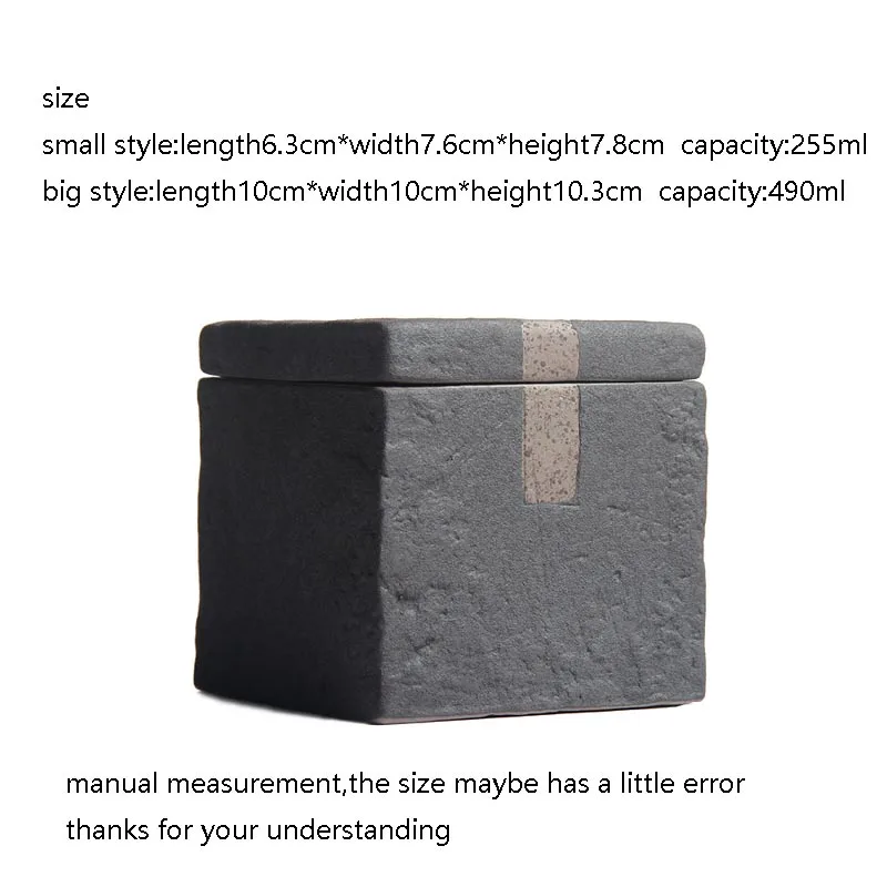 Винтажная банка для хранения чая в японском стиле с герметичной крышкой