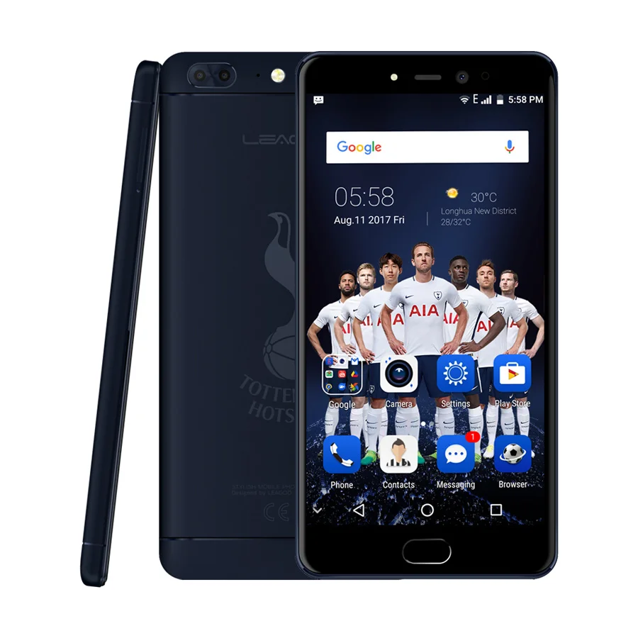 Leagoo T5 THFC мобильный телефон двойная задняя камера 13MP сотовый MT6750T Восьмиядерный 5