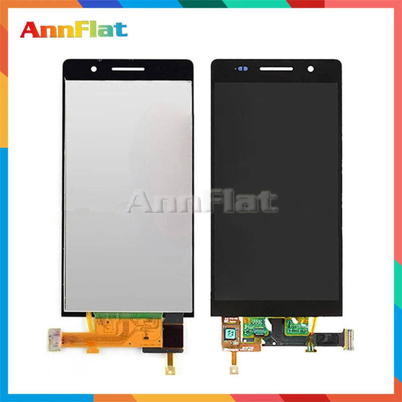 DHL 10 шт./лот высокое качество 4 7 ''для huawei Ascend P6 ЖК-экран с кодирующий