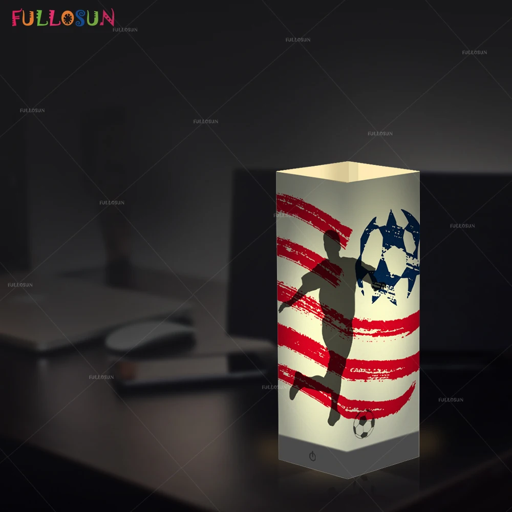 FULLOSUN светодиодные футбольные декоративные огни теплые цветные тени ночная лампа