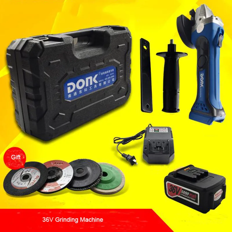 Аккумуляторная литиевая батарея беспроводная угловая шлифовальная машина