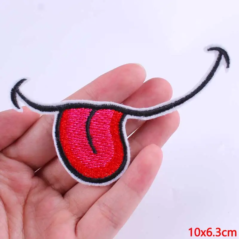 Punk Biker Patch Iron on Patches On Clothes Embroidered Letter Patches For Clothing Star Wars Patches Accessories Badges F