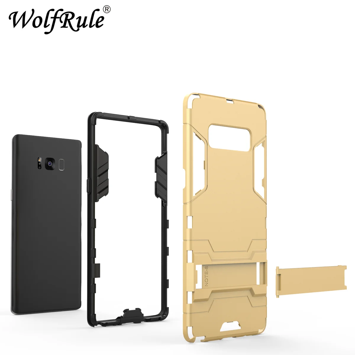For Samsung Galaxy Note 8 Case Cover for Rubber Robot Armor Hard Back Phone |