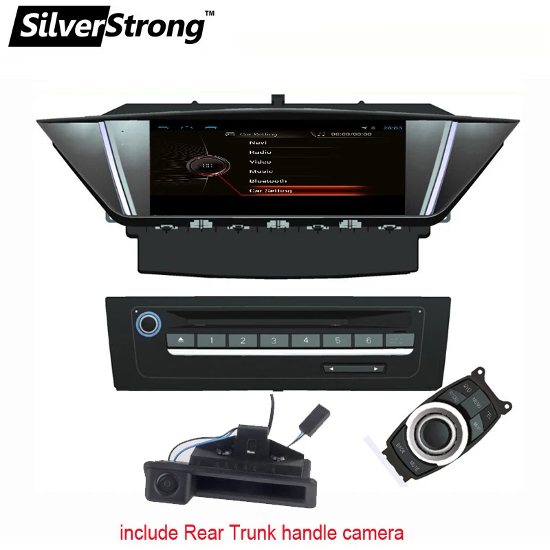 SilverStrong Android10 автомобильный DVD для BMW X1 автомобиль с GPS BT dvd автомобильное радио