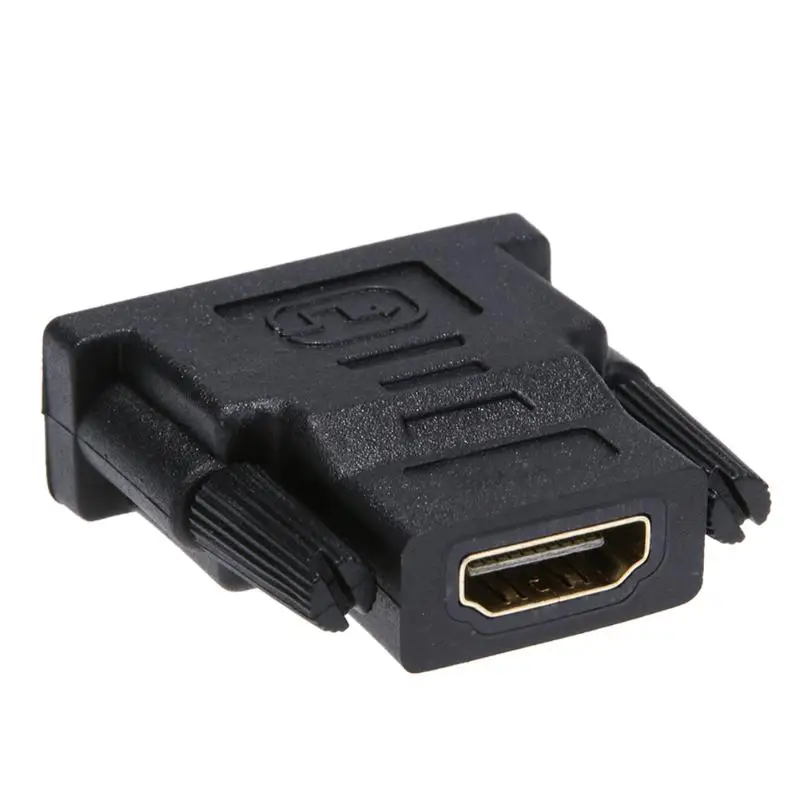 Новое поступление HDMI к DVI конвертер HDMI Женский к DVI 24+ 1Pin мужской адаптер Кабельный разъем для ПК HDTV монитор дисплей