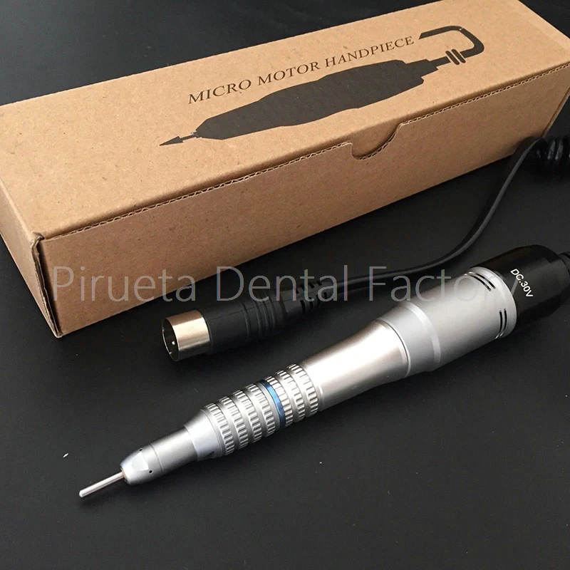 

Free Shipping NEW E type Dental Lab Polisher Micromotor M33Es Hand piece Contra Angle And Straight handpiece 350,000 RPM