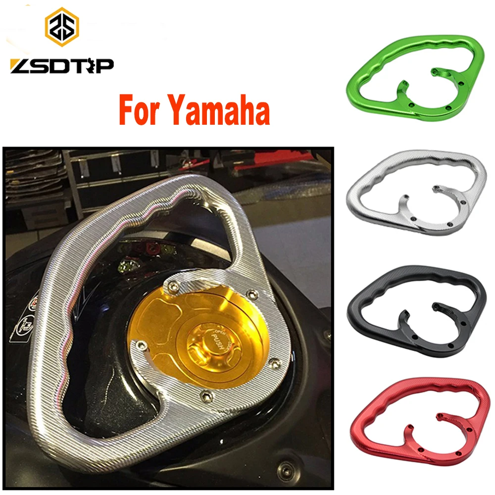 ZSDTRP YZF R1 R6 FZ MT 09 аксессуары рукоятки с ЧПУ для пассажиров рукоятка бак захват бар