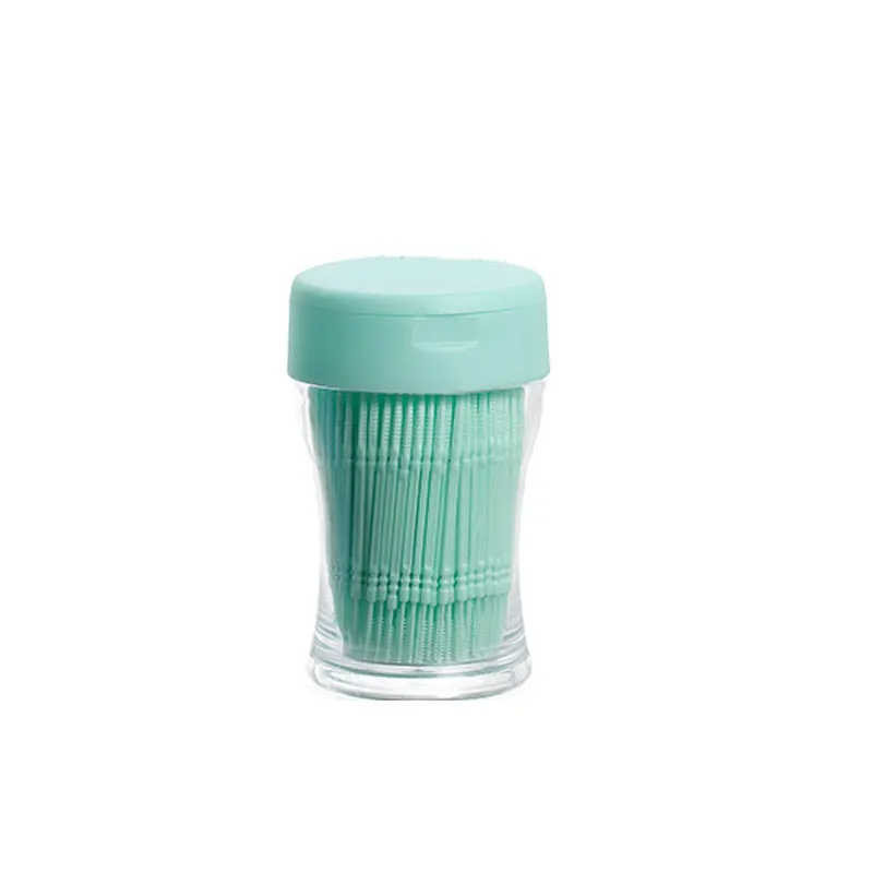 Многоцветный 260Pcs/box Double Head Interdental Brush Toothpick Teeth Stick Dental With Hexagon Box Dental Oral Care Tool Tooth Pick - Цвет: Многоцветный