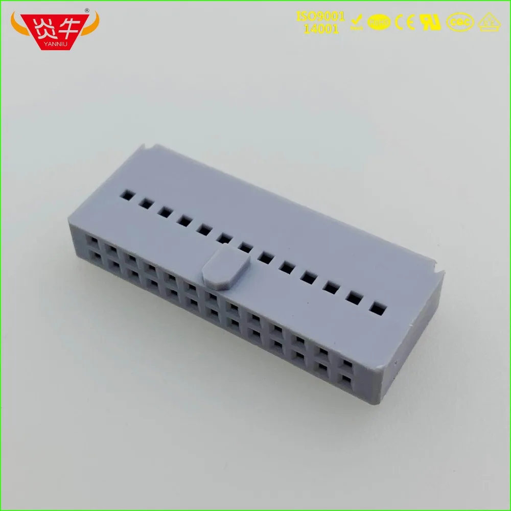 Фоторазъем женский 2 54 мм Шаг 26PIN линия отжима тип IDC разъемы ISP JTAG HEADER для плоского