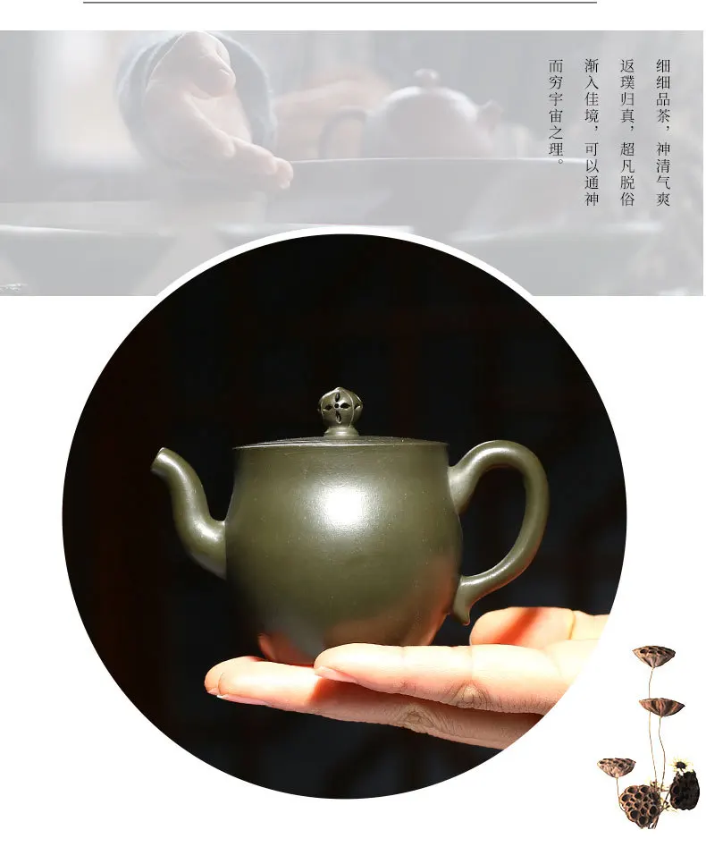 Sand Huyuan Mine celetial blue mud master Wang Zhenxue ручной работы аутентичный Yunding чайник и чайный набор одного поколения