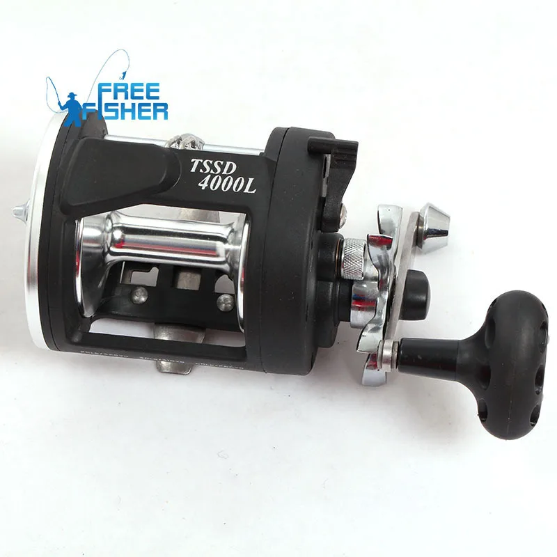 Рыболовная катушка для морской воды заброса приманки троллинговая барабанная |