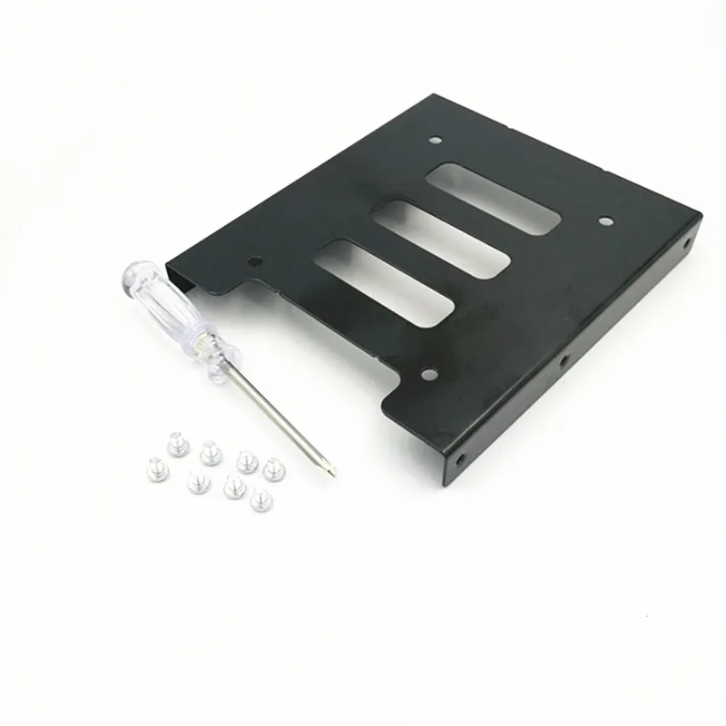 Черный Монтажный кронштейн для жесткого диска 2 5 дюйма SSD на 3 Bay HDD с