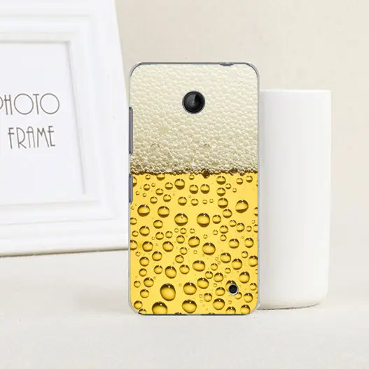 Чехол для телефона Nokia Lumia 630 цветной мультяшный Жесткий пластиковый мобильного