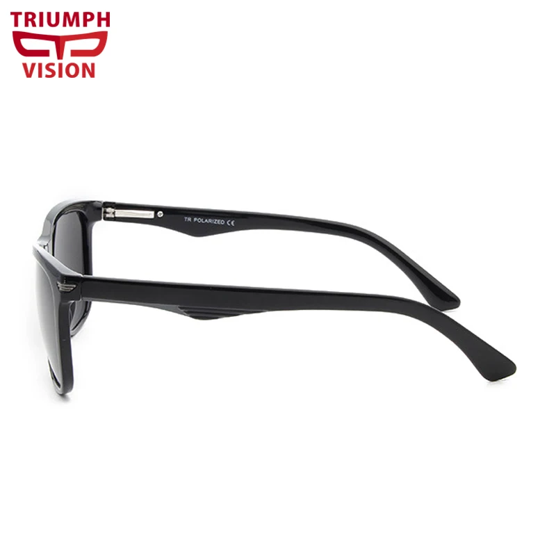 Мужские солнцезащитные очки TRIUMPH VISION черные с защитой от ультрафиолета