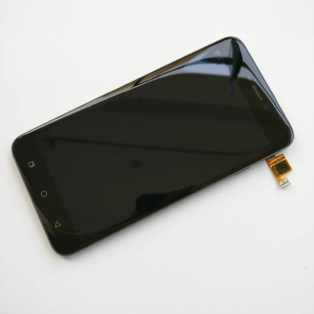 100% тестирование белый 5 inch Вертикальный чехол книжка для Coolpad Torino R108 ЖК дисплей +