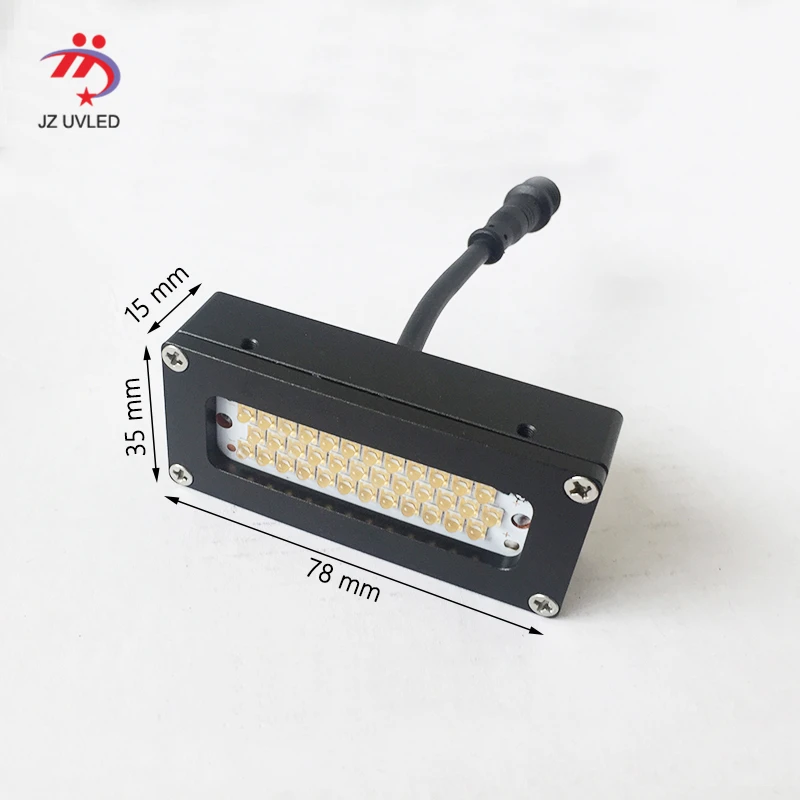 100W 395nm ультрафиолетовые чернила для полимеризации штепсельные вилки и локор УФ