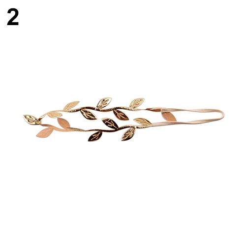 Мода мама и я позолоченный лист ободок символ мира Оливковая ветвь милый для