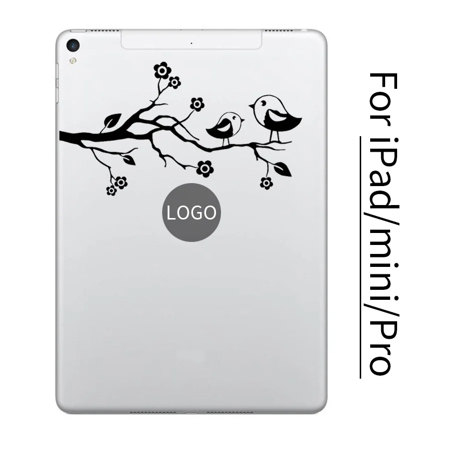 Наклейка для планшета Nightingale Bird Mom &amp Son наклейка Apple 9 7 &quotiPad/7 9&quot Mini iPad/10 5 &quot11&quot 12