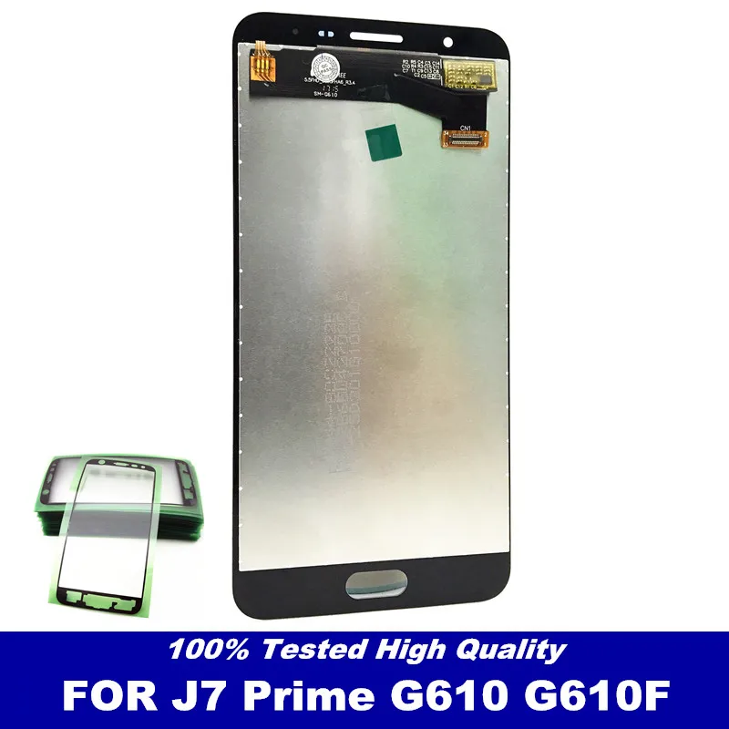 Замена LCDs для Samsung Galaxy J7 Prime G610 G610F G610K G610L ЖК дисплей кодирующий преобразователь