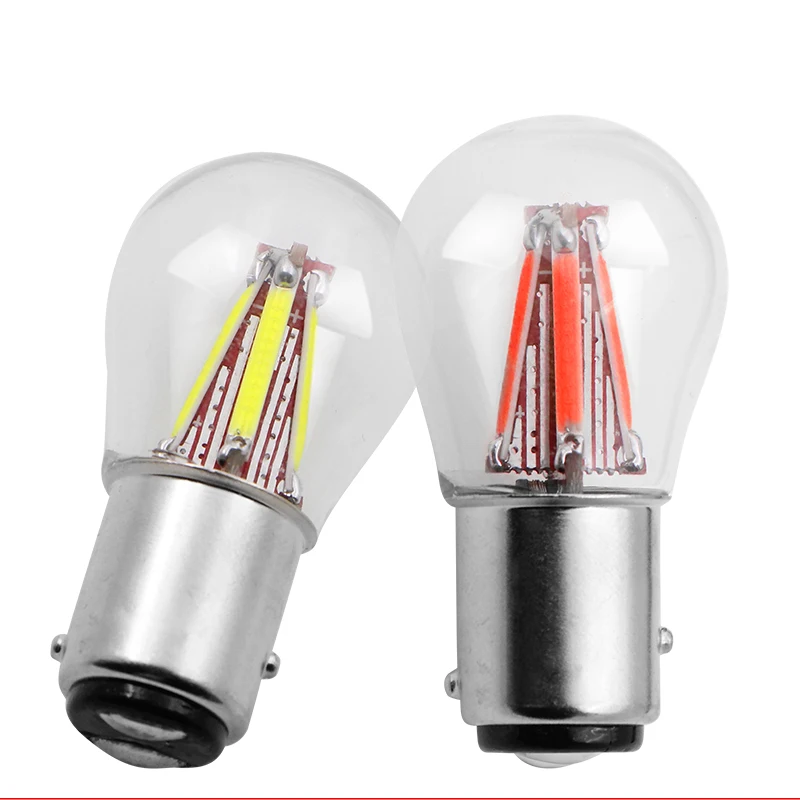 2 шт. P21W BAU15S светодиодный автомобильный фонарь 7506 1157 bay15d P21/5 W PY21W S25 красный желтый тормозной задний сигнал поворота автомобиля Стайлинг