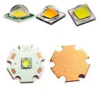 Чип для вспышки Cree XM-L T6L2, 10 Вт, теплый белый свет, 3500 К, холодный белый свет, 6000 К, светодиодсветильник лампа, лампочка + 20 мм16 мм, медный корпус печатной платы, 1 шт.