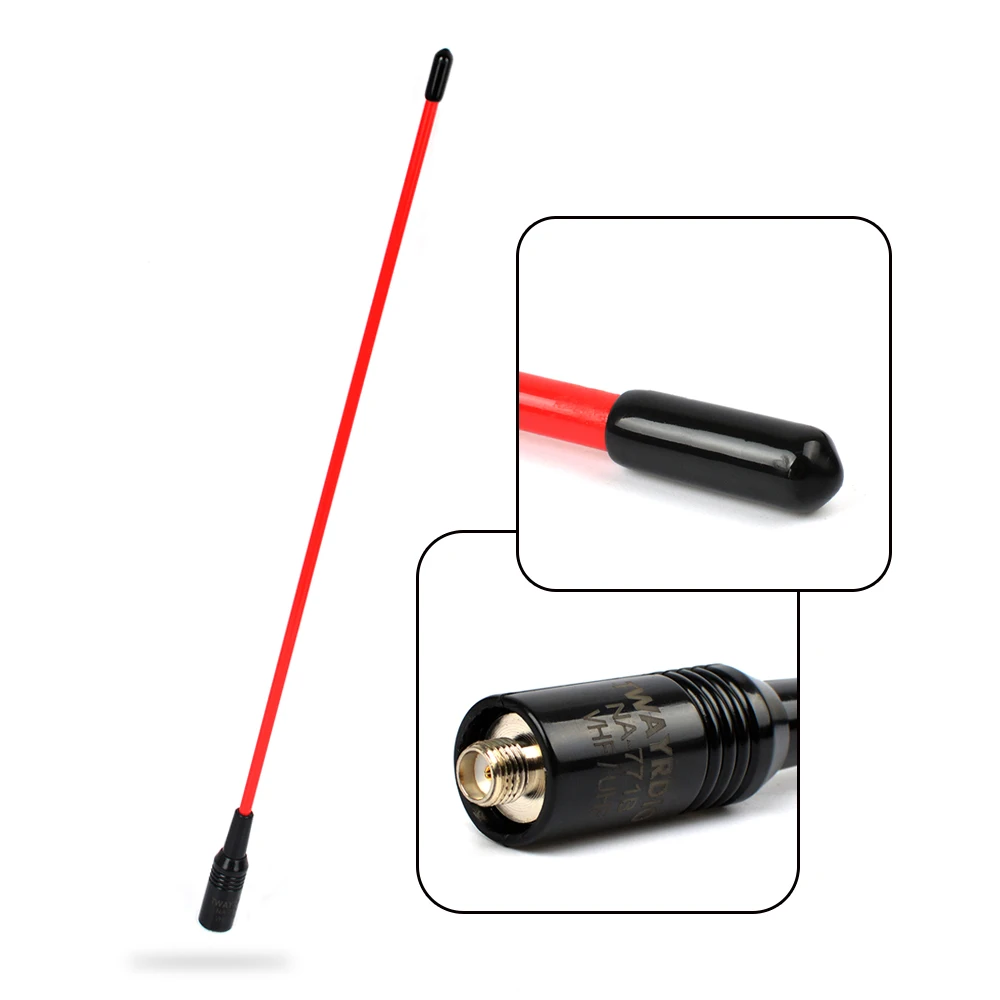 HYS NA-771B sma-женский walkie talkie антенны Dual Band 144/430 мГц Портативный ветчина ручной два