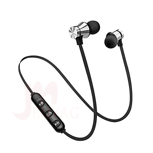 Серебристый MEUYAG магнитные беспроводные bluetooth наушники XT11 Музыкальная гарнитура для телефона шейные спортивные наушники с микрофоном для iPhone samsung - Цвет: Серебристый