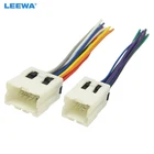 Электропроводка LEEWA для автомобильного радио, аудиосистема, переходник для старого NISSAN Micra Patrol Skyline Для Sunny Primera # CA2955