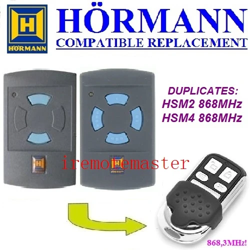 Hormann HSM2 868 HSM4 МГц для замены пульт дистанционного управления высокое качество