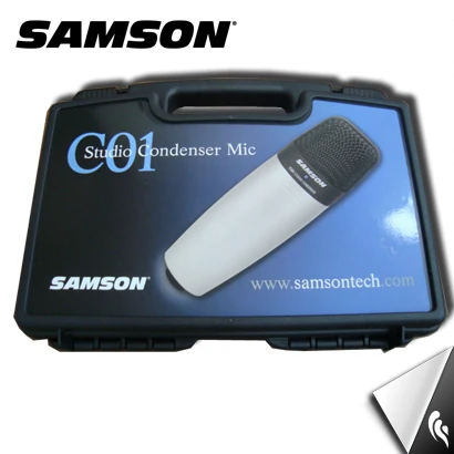Оригинальный конденсаторный микрофон SAMSON C01 для записи вокала акустических